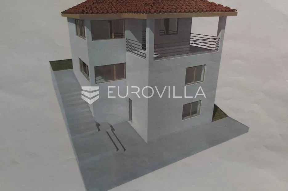zagreb, remete, građevinsko zemljište 270 m² s rohbau objektom - slika 3