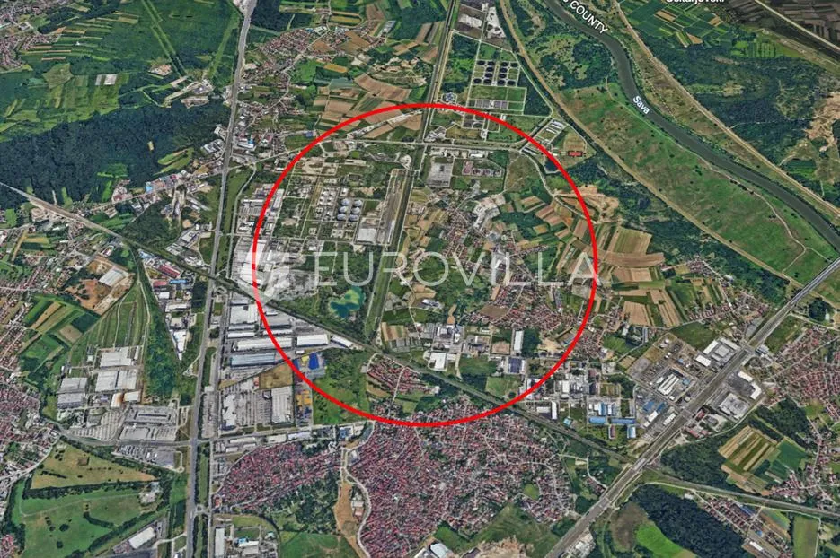 Zagreb, Žitnjak, atraktivno građevinsko zemljište 4530 m², M1 zona