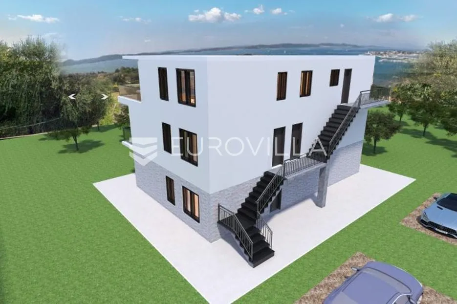 otok rab, banjol, moderni stan u urbanoj vili s pogledom na more, 59 m² - slika 2