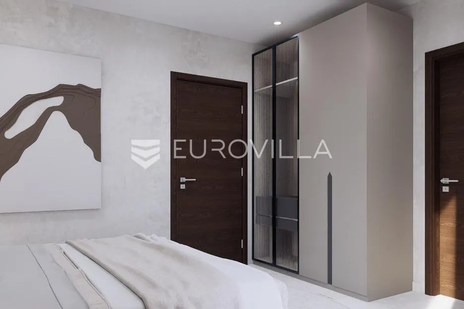 vodice, građevinsko zemljište 468 m², s projektom i dozvolm za vilu - slika 7