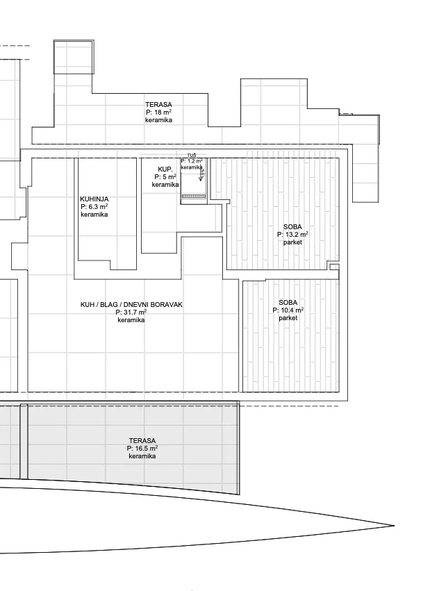 opatija privé, ekskluzivan trosoban penthaus 84 m², bazen, teretana - slika 32