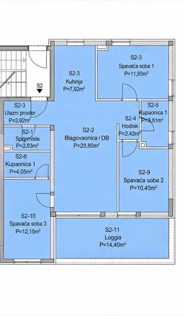 pag, šimuni, trosoban stan 120 m od mora - slika 19