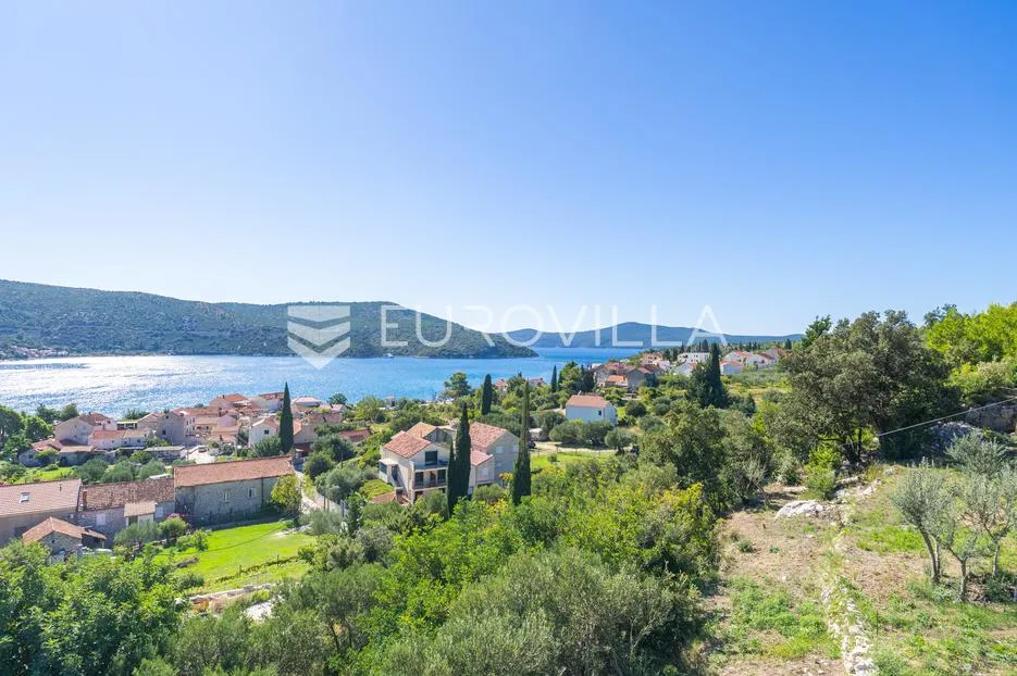 slano, kuća s garažom na uzvišenom položaju s prekrasnim pogledom - slika 2