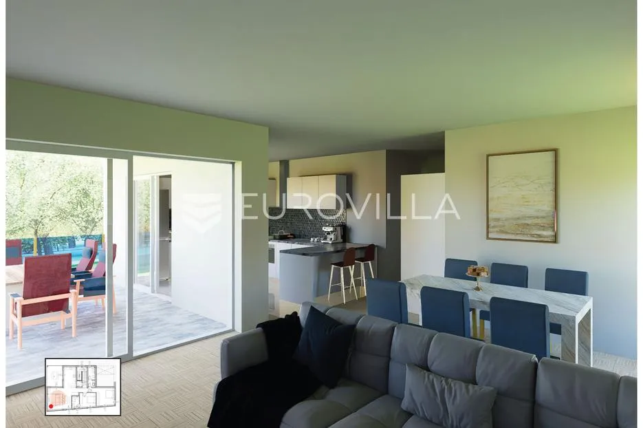 vodice, novogradnja, moderan dvosoban penthouse, 115,77 m² - slika 4