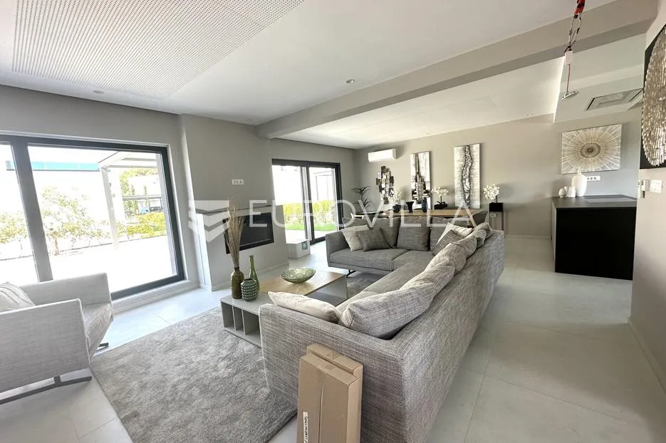 istra, pomer: ekskluzivna moderna vila 286 m² s bazenom i pogledom na more, 400m od obale - slika 6