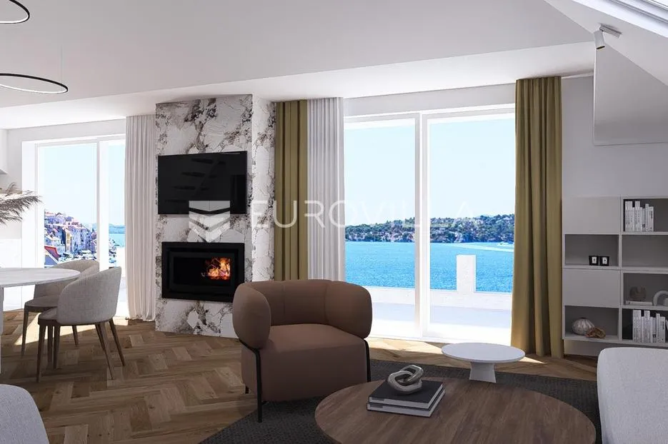 šibenik, plaža banj, penthouse sa prekrasnim pogledom na more, 138,82 m² - slika 21