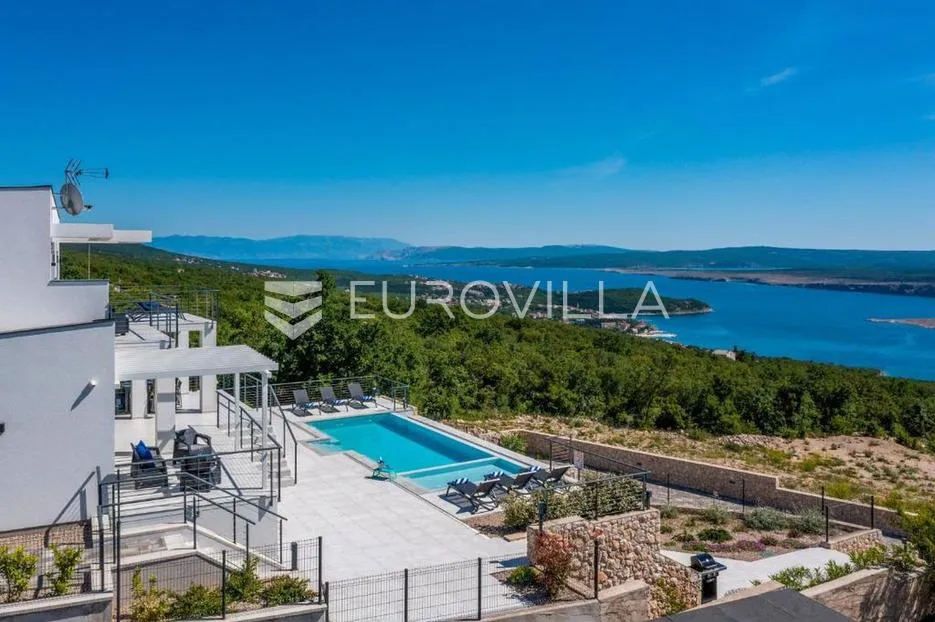crikvenica, šmrika, kuća s bazenom i panoramskim pogledom - slika 6