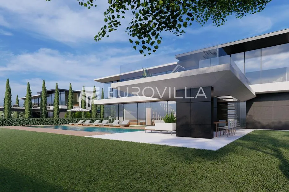 istra, kaštelir – luksuzna vila s panoramskim pogledom na more i wellness oazom - slika 4