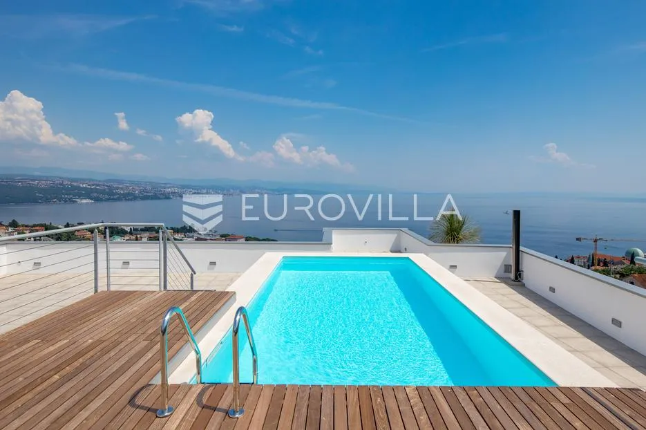 opatija, atraktivan penthouse s bazenom nkp 367 m2 novogradnja - slika 2