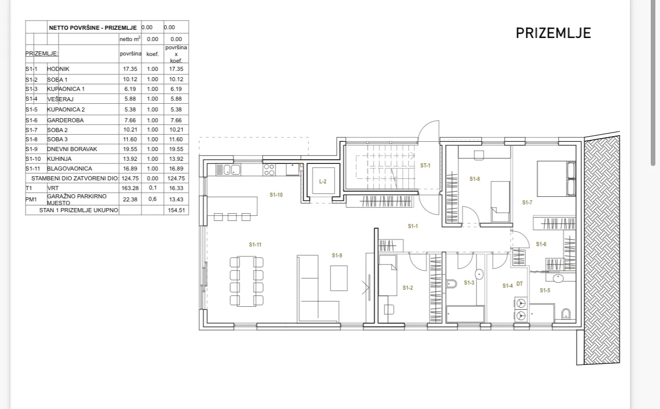 zagreb, remete, luksuzan četverosoban stan s vrtom 155 m² - slika 6