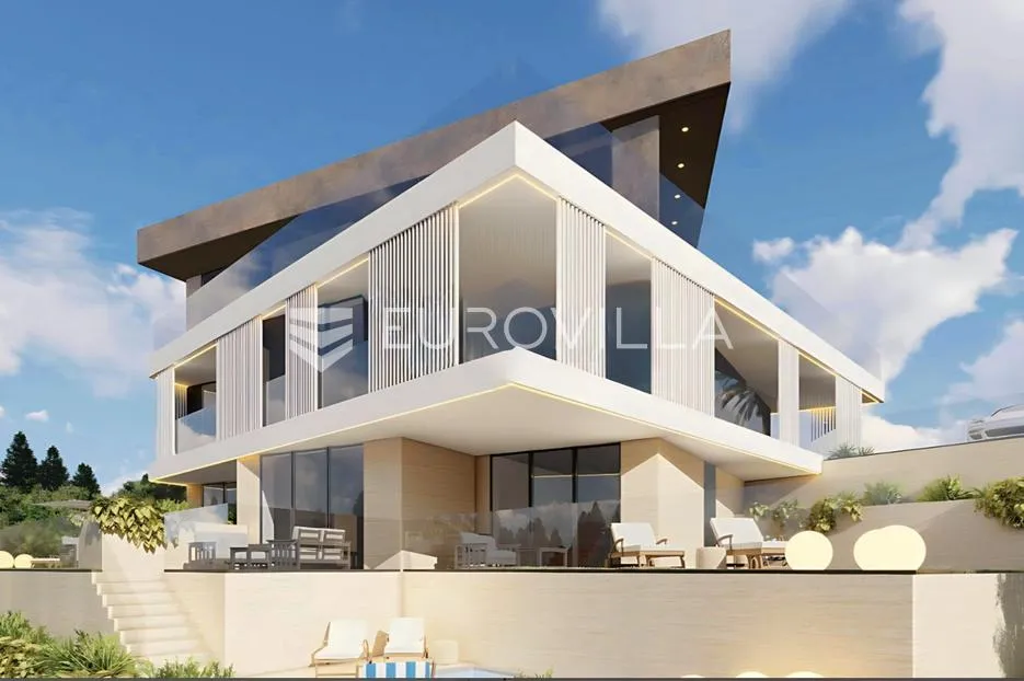 krk, moderna luksuzna novogradnja, trosobni dvoetažni stan 132 m², terasa, vrt, balkon - slika 2