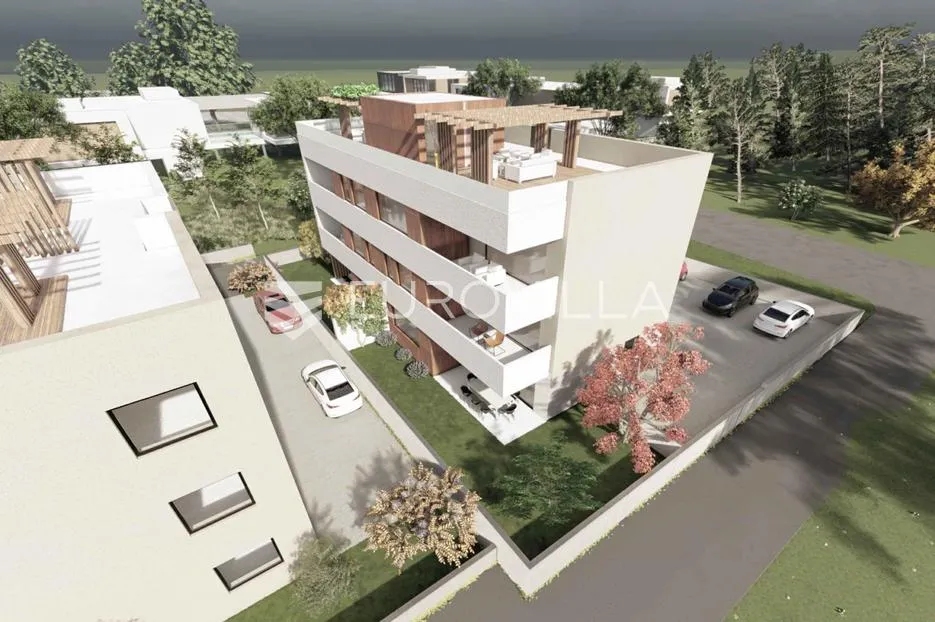 zadar, borik, ekskluzivan penthouse s krovnom terasom, 109,89 m², s6 - slika 5