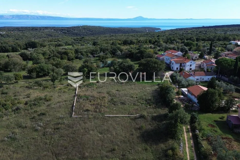 istra, krnica, izuzetan građevinski teren s pogledom na more, pravomoćna građevinska dozvola - slika 3