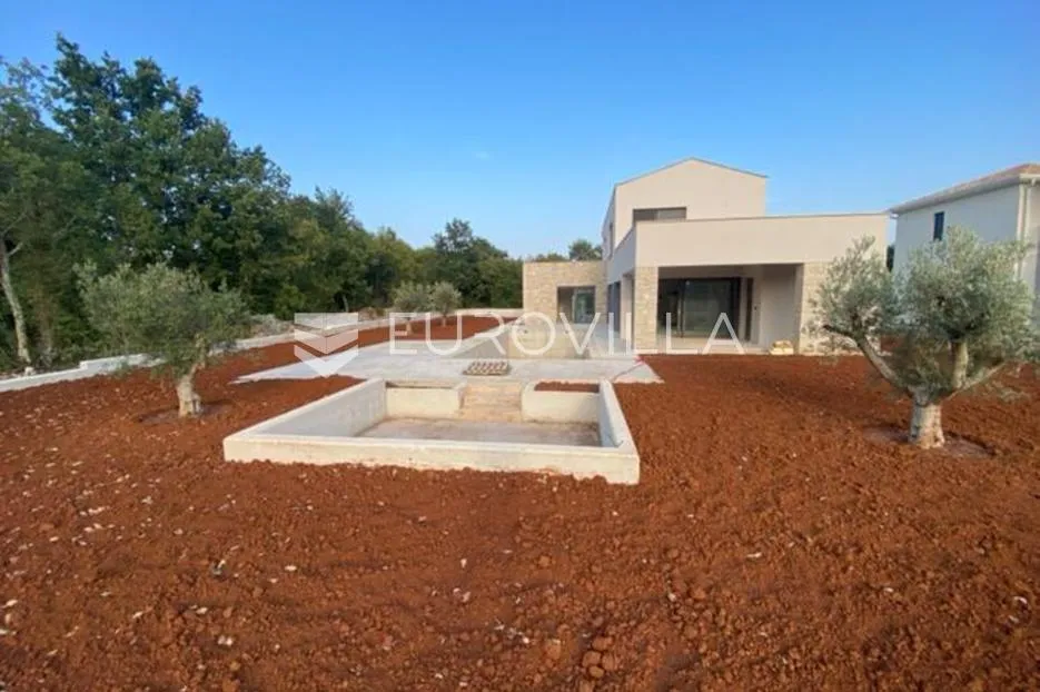 bratovići, poreč, moderna vila s bazenom, u izgradnji - slika 3