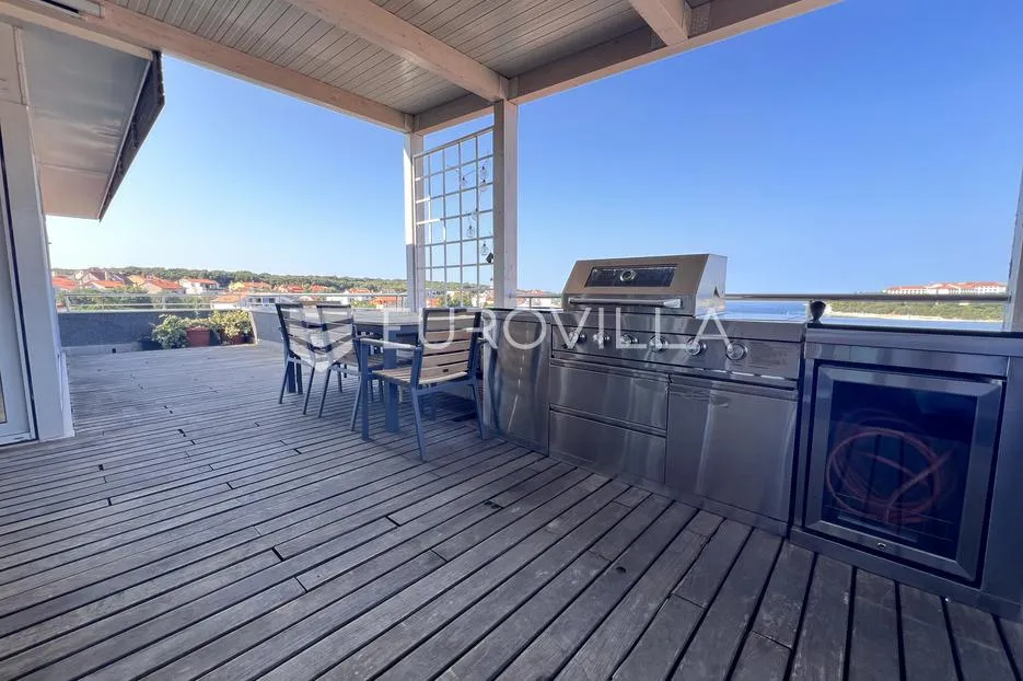 pula, pješčana uvala - prekrasni penthouse s otvorenim pogledom na more - 100m od mora - slika 6