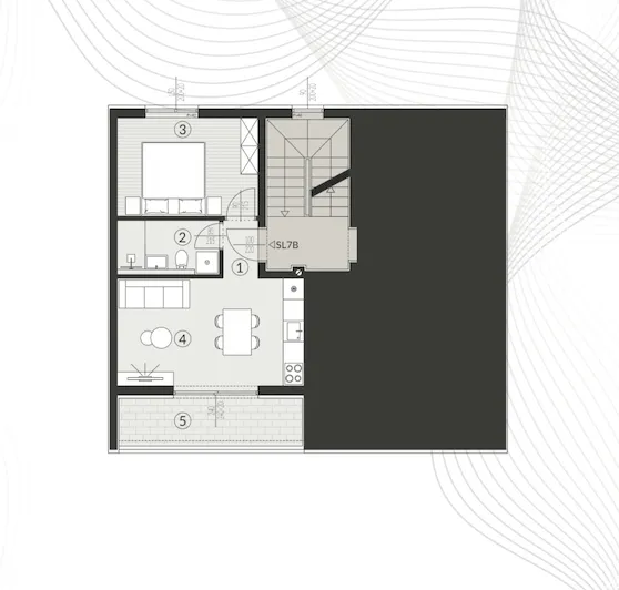 pula, štinjan, izvrstan jednosoban stan površine 46 m² - slika 14