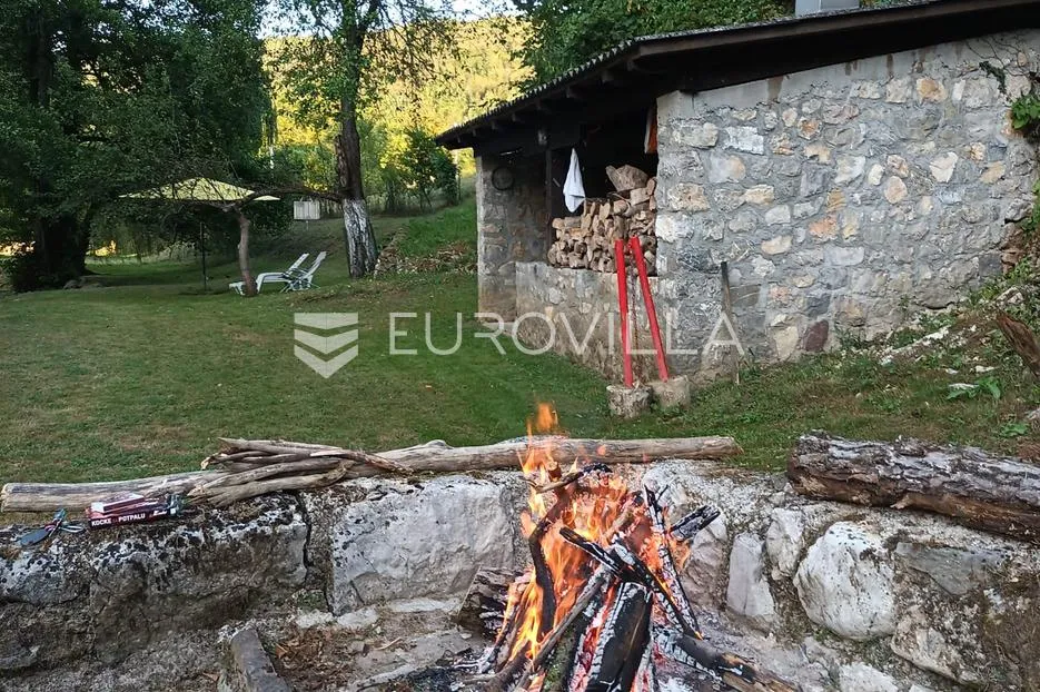 slunj, blagaj, kuća 90 m², s otokom uz samu rijeku koranu na parceli 7873 m² - slika 17