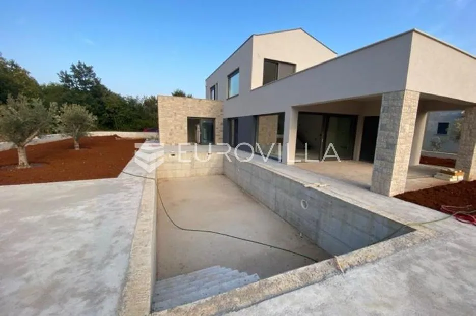 bratovići, poreč, moderna vila s bazenom, u izgradnji - slika 5