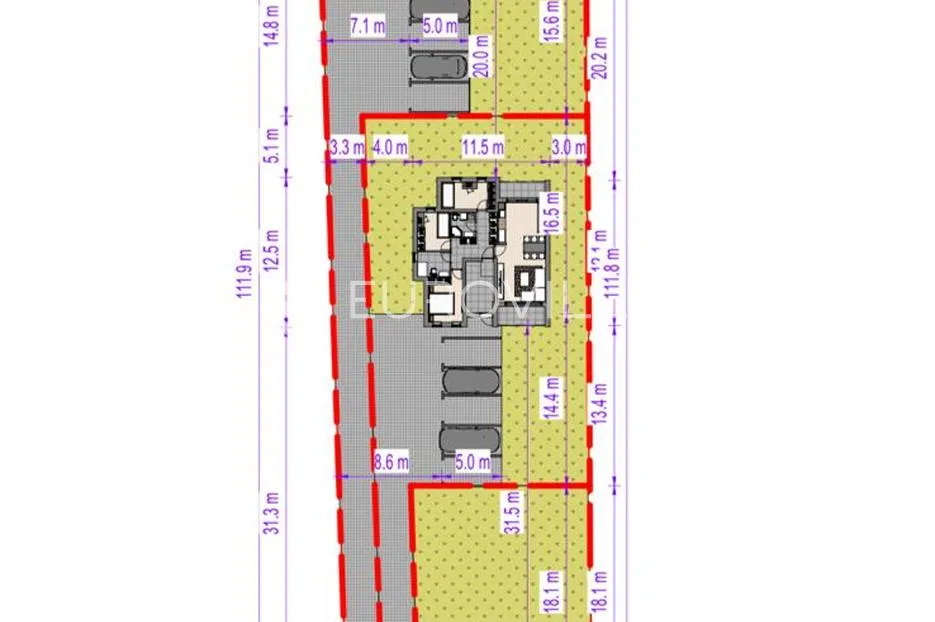 osijek, zeleno polje, prodaje se građevinsko zemljište površine 2371 m² - slika 3