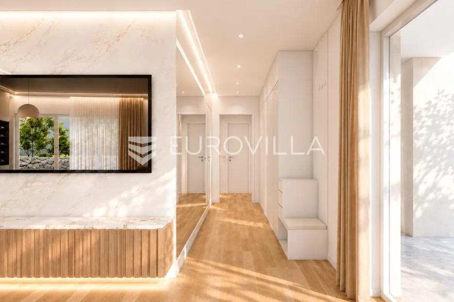 grad cres, centar, luksuzan trosoban stan u prizemlju 126 m², odlična lokacija - slika 10