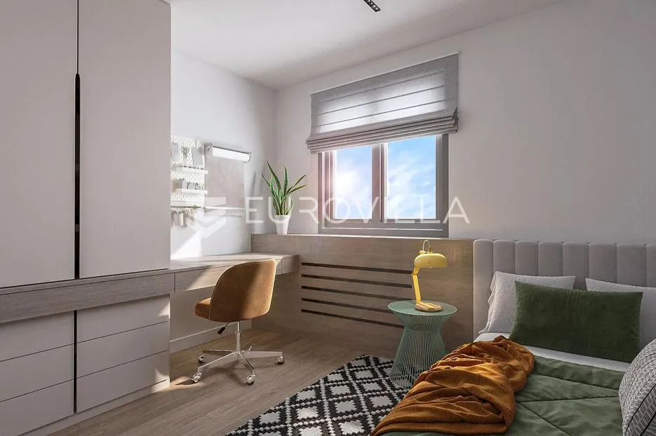 rijeka, kantrida, luksuzan četverosoban stan nkp 136 m2 u novogradnji - slika 5