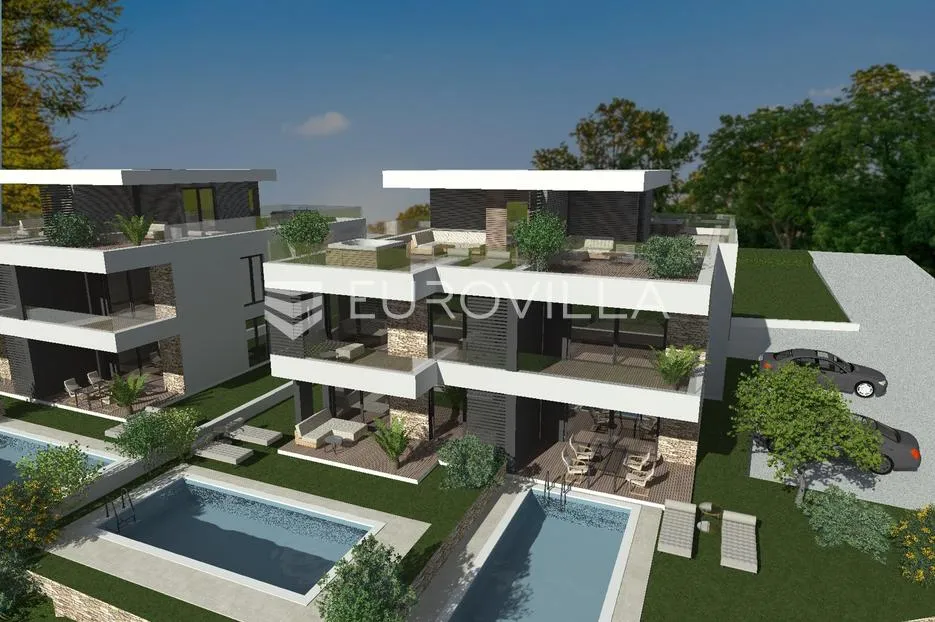 istra, tar, novogradnja, stan u prizemlju 71,40 m² s bazenom i vrtom - slika 5