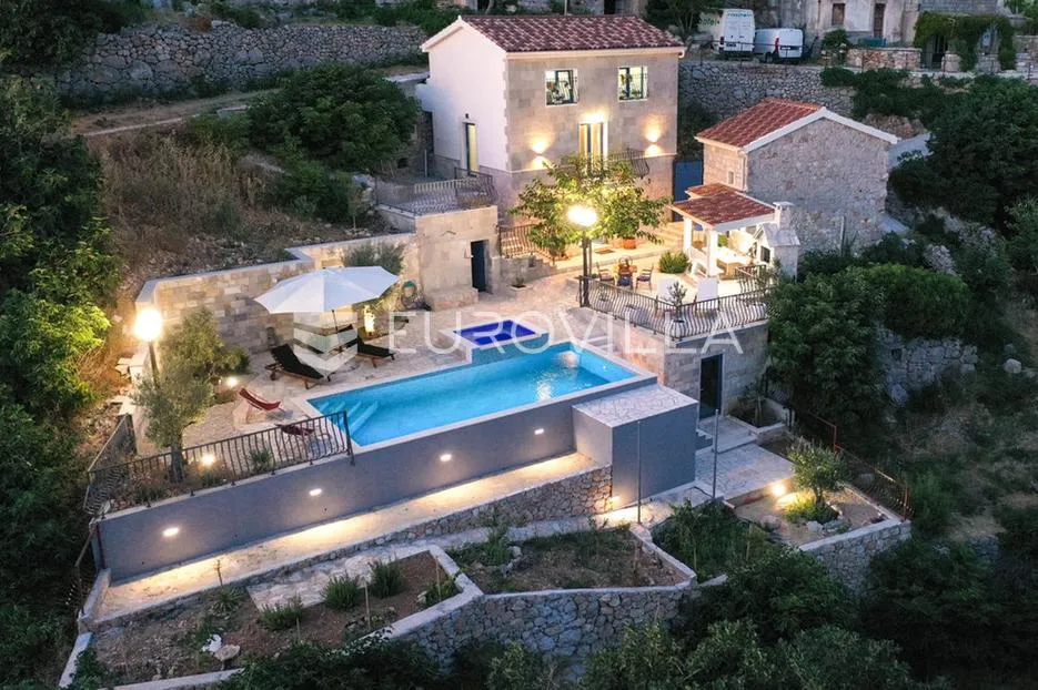 omiš, čelina - kamena kuća s panoramskim pogledom - slika 10