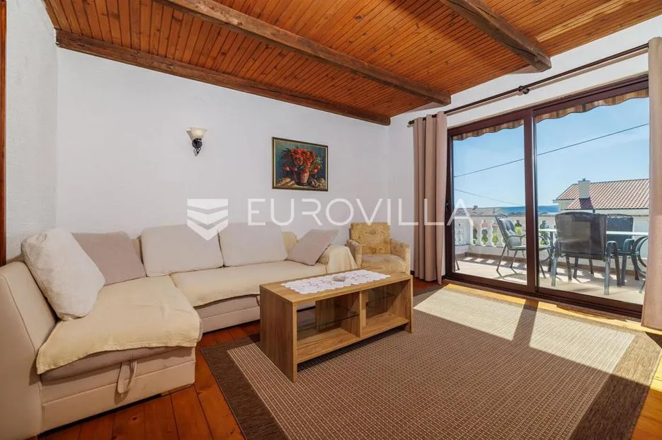 krk, punat, samostojeća kuća s dva apartmana po 100 m², studio apartman, bazen, garaža, sauna - slika 23