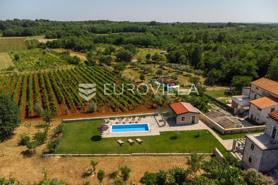 istra, umag, autentična istarska kamena kuća 260 m², okružena zelenilom, 1349 m² okućnice - slika 10