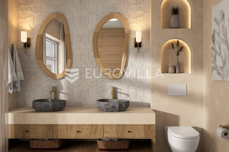 zadar, crno, impresivna dizajnerska vila s bazenom - slika 39