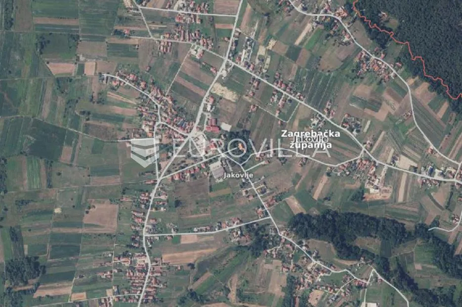 jakovlje, građevinsko zemljište površine 729 m² - slika 2