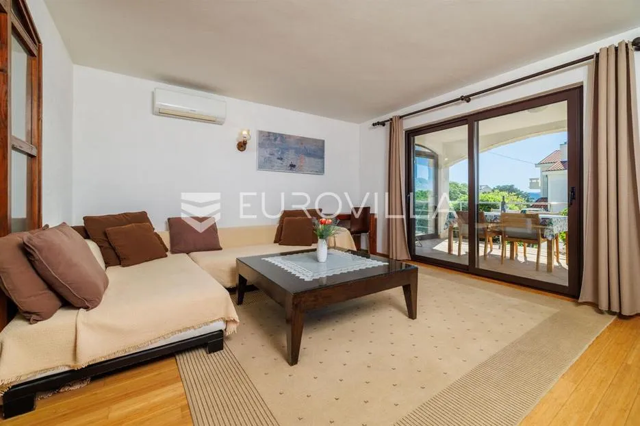 krk, punat, samostojeća kuća s dva apartmana po 100 m², studio apartman, bazen, garaža, sauna - slika 12