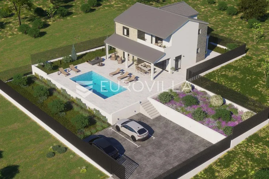 zadar, murvica, zemljište površine 830 m² s ishodovanom građevinskom dozvolom - slika 6