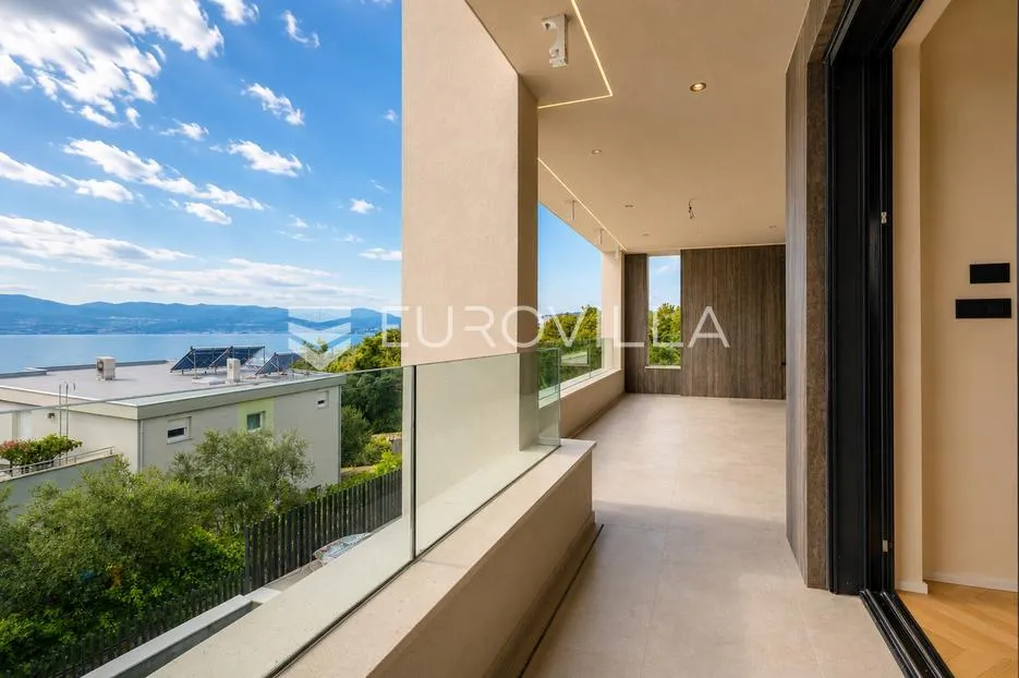 kostrena, rožići, ekskluzivan penthouse 200 m², panoramski pogled na more - slika 19