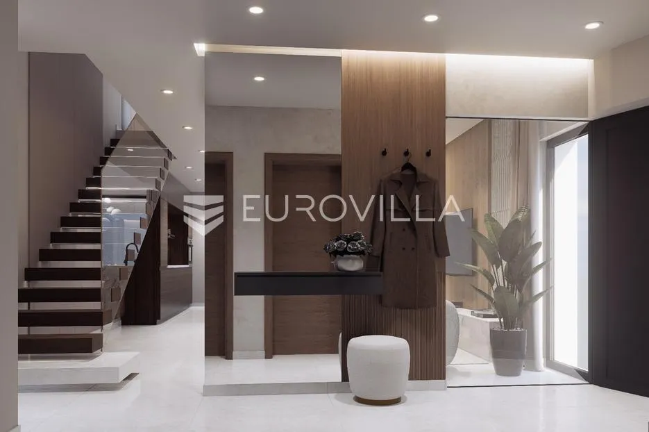 vodice, građevinsko zemljište 468 m², s projektom i dozvolm za vilu - slika 18