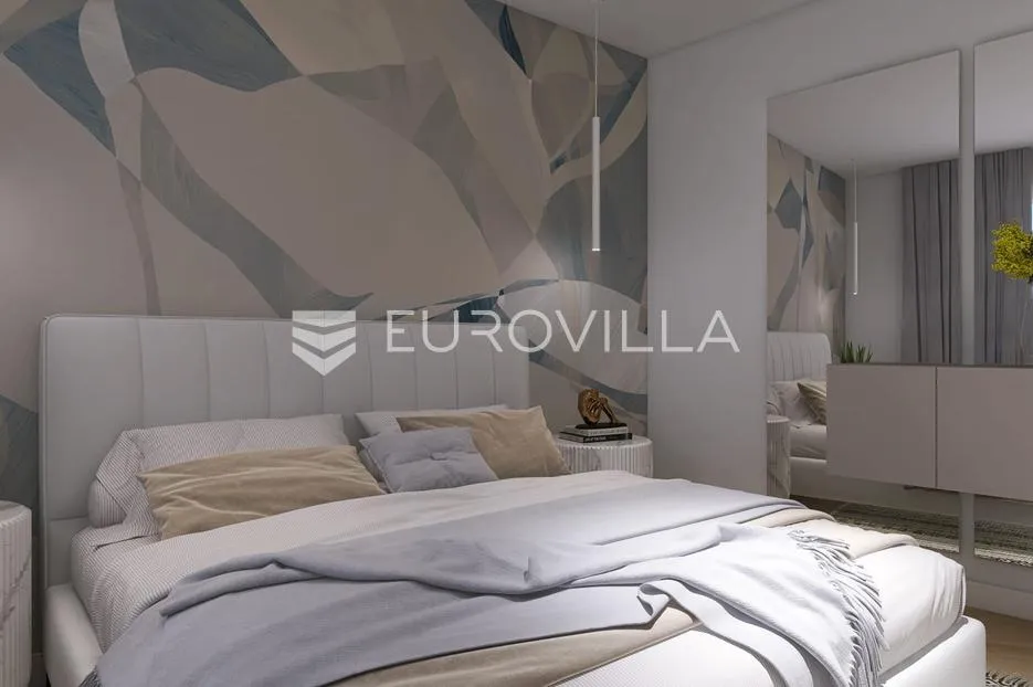 pag, mandre, trosoban stan 98 m² na prvom katu moderne zgrade s pogledom na more - slika 7