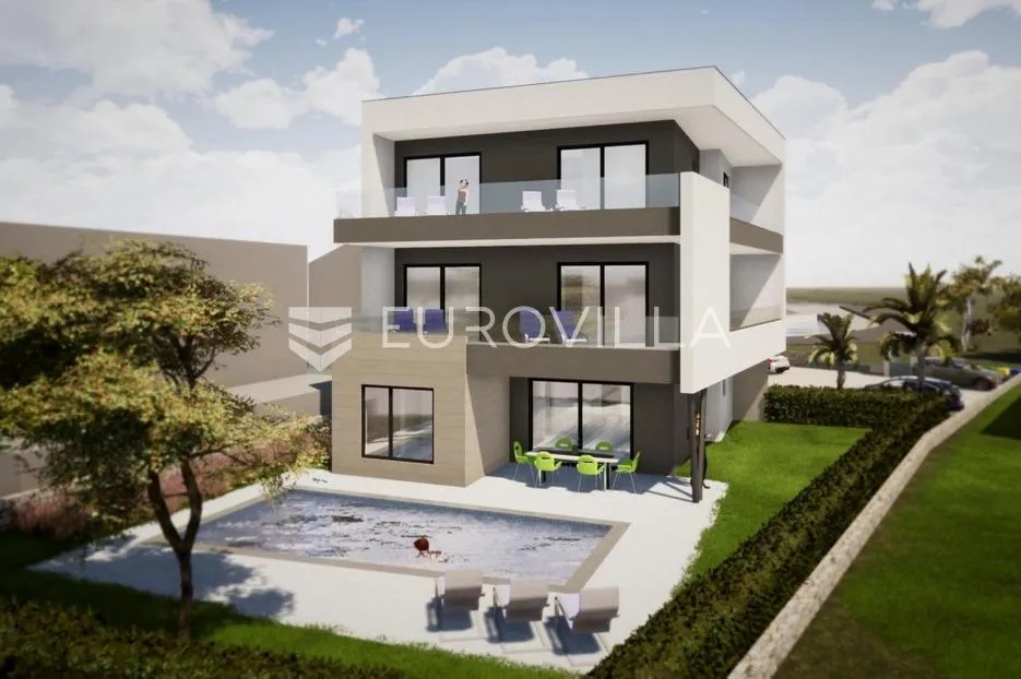 krk, njivice, luksuzan stan u novogradnji u prvom redu do mora 72 m² - slika 11