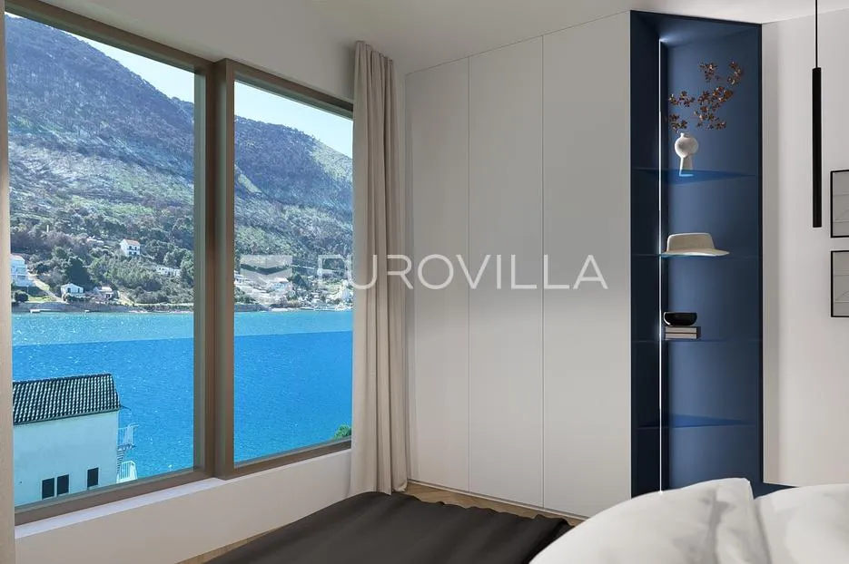 grebaštica, luksuzan penthouse s bazenom i pogledom na more, prvi red do mora, 110,54 m² - slika 13