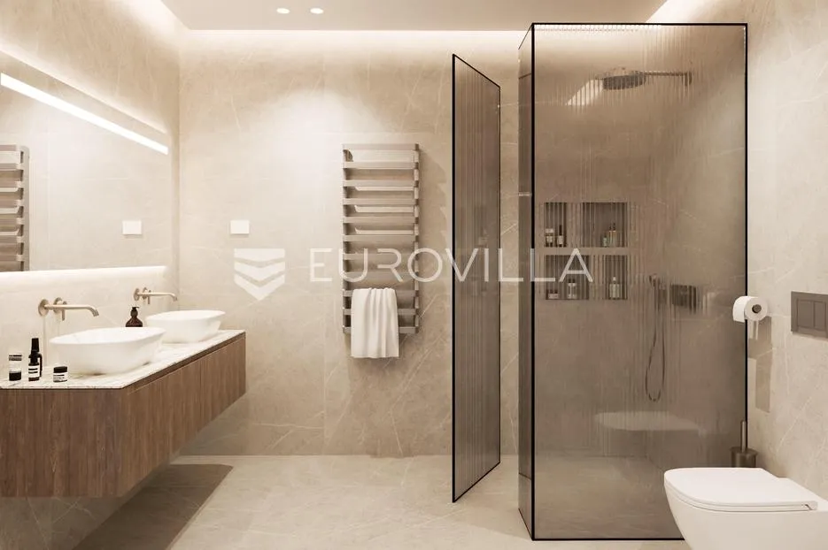 tuškanac-kraljevec, moderan četverosoban stan na 1. katu 205 m2 novogradnja - slika 5