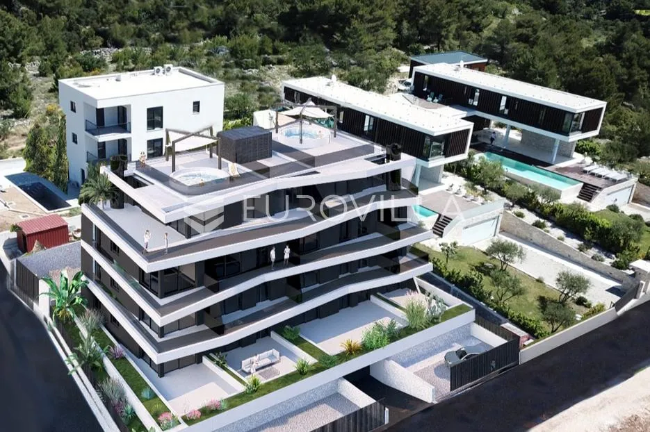 primošten, prekrasan stan s garažom i pogledom na more, 93 m² - slika 3