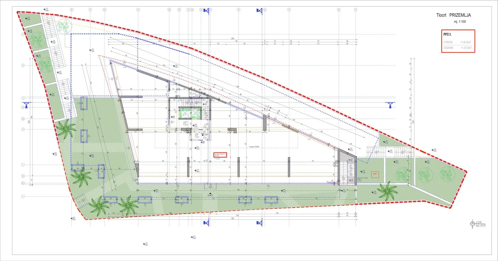 split, mejaši: vrhunski uredski prostor 367 m² u prestižnoj novogradnji - slika 5
