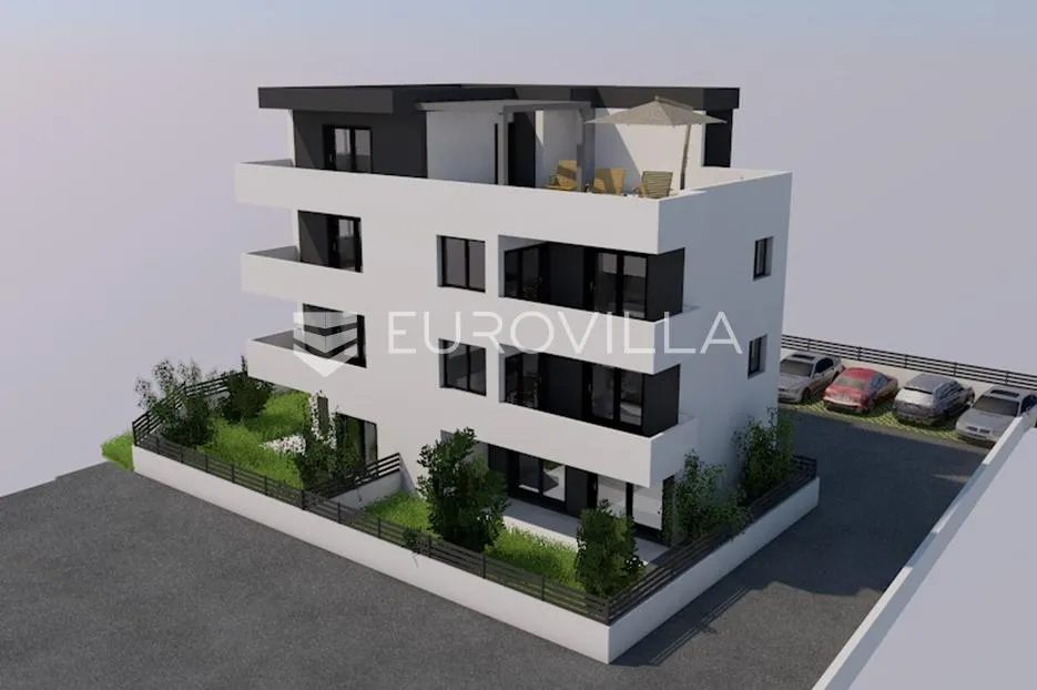 Trogir, jednosoban stan u prizemlju neto korisne površine 38,79 m², S1
