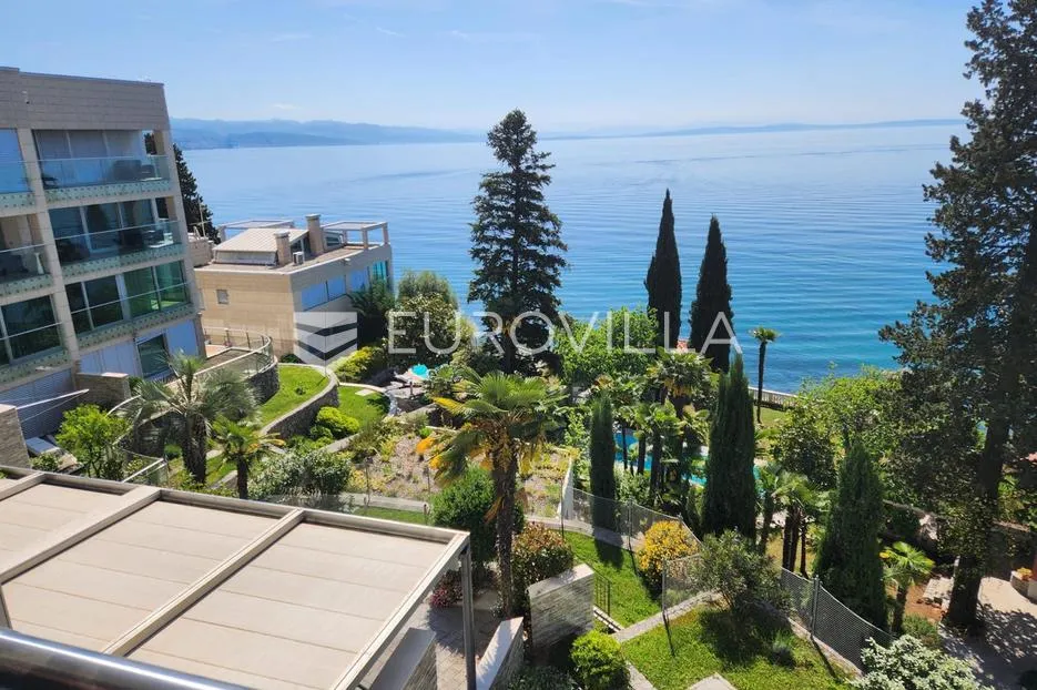 opatija, ekskluzivan stan na vrhunskoj lokaciji, dvosoban 87 m²,prvi red do mora - slika 7