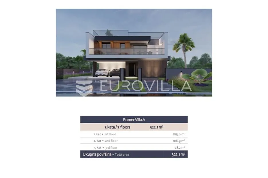 istra, pomer, unikatna, moderna villa 20 m od mora 322 m² - slika 45