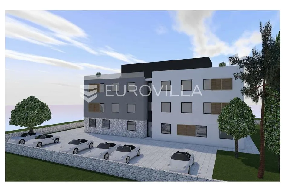 privlaka, dvosoban stan s vrtom na izvrsnoj lokaciji, novogradnja - slika 3