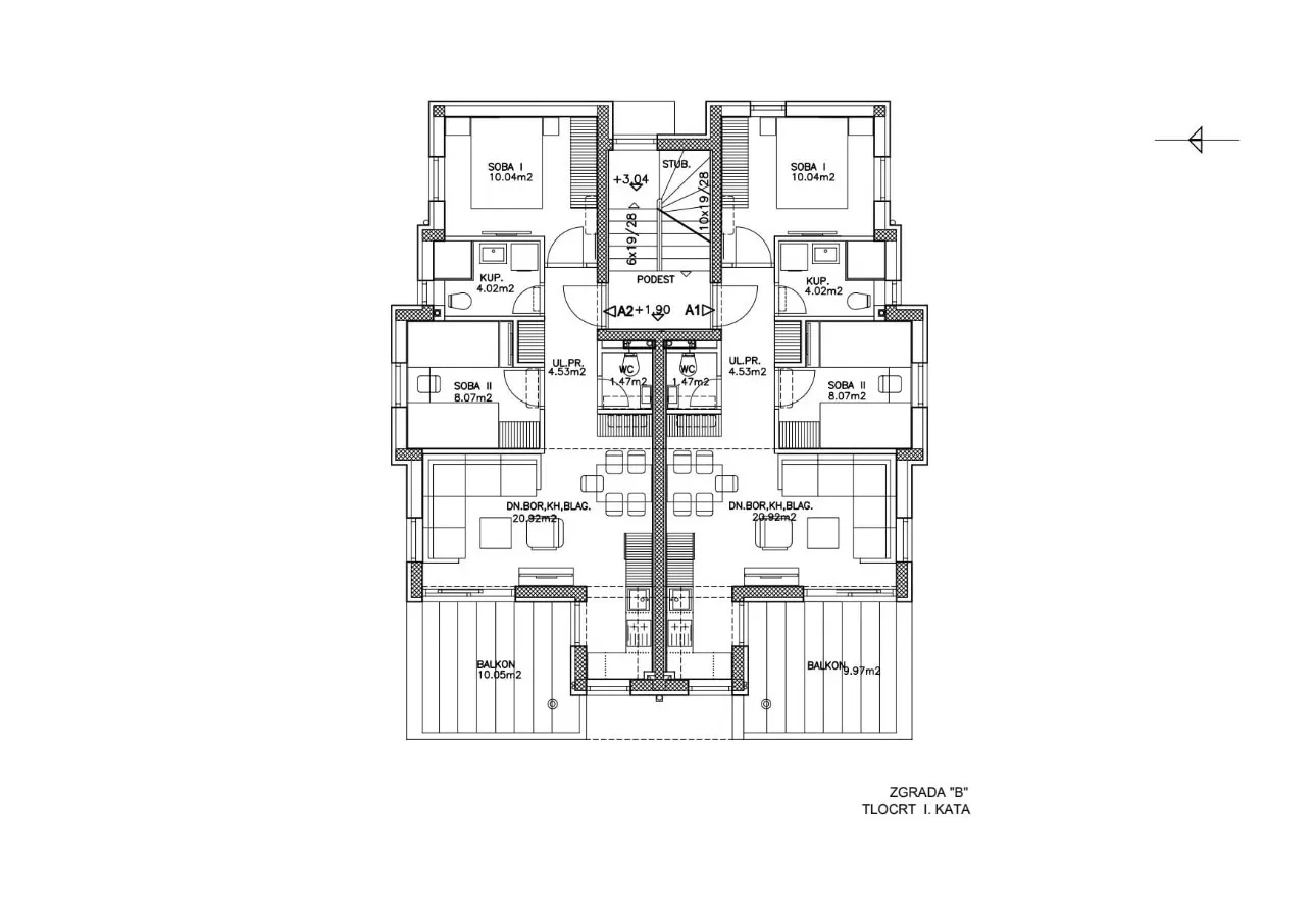pag, jakišnica, apartman a2 s predivnim pogledom u luksuznoj novogradnji, 63,79 m² - slika 23
