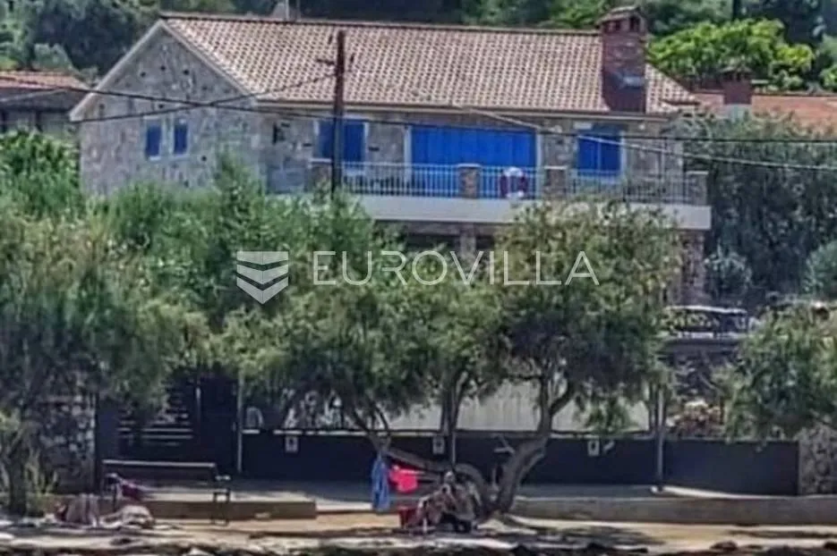 pašman, ždrelac, prekrasna kamena kuća s bazenom i pogledom na more - slika 5