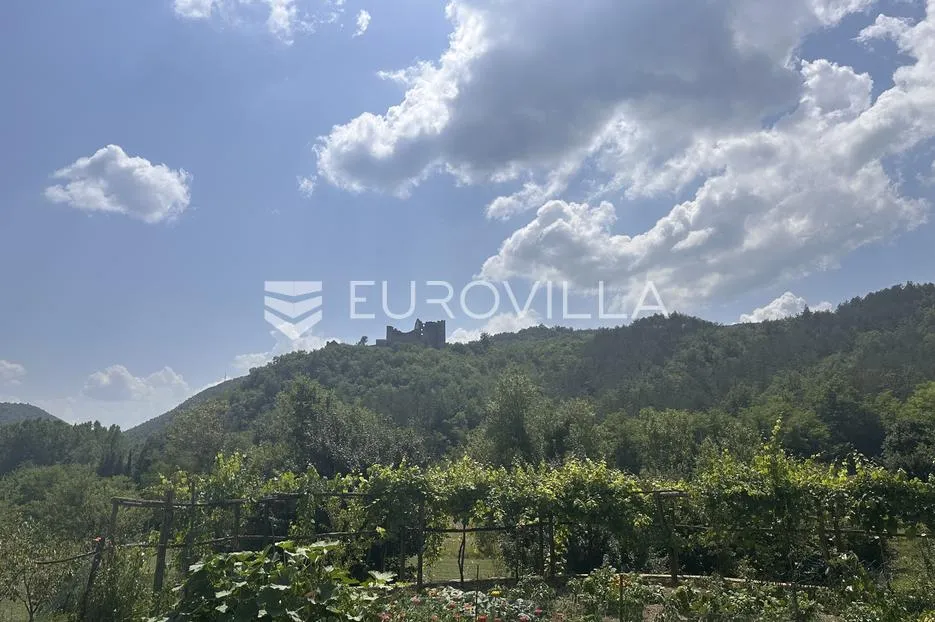 istra, žunti, veliko građevinsko zemljište s pogledom na kaštel - slika 5