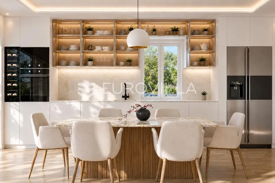 grad cres, centar, luksuzan trosoban stan u prizemlju 126 m², odlična lokacija - slika 6