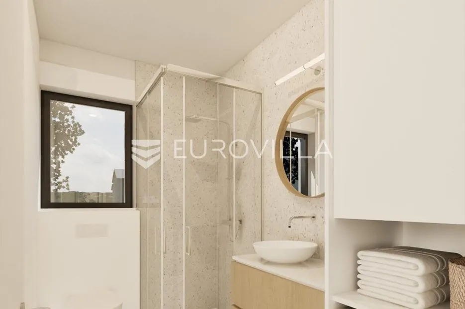 istra, vabriga, dvosoban stan 74 m² na 1. katu s pogledom na more, 2 parkirna mjesta i ostava - slika 5